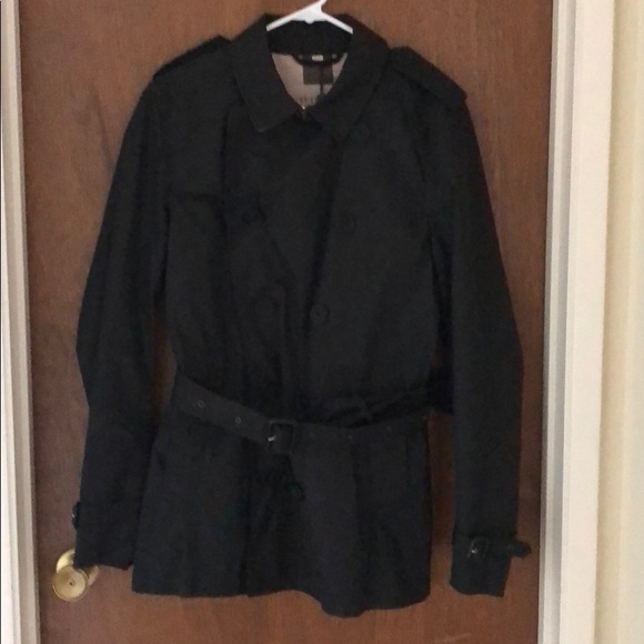 SOLD - New Burberry Brit short trench coat size M - Picture 8 of 8
